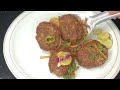 Tawa Keema Kabab Recipe - Kachche Keema Ke Kabab - Keema Kabab Recipe - Mussarat K Khanay