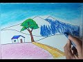 Landscape Drawing Easy And Beautiful