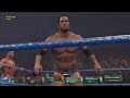Kane, Rikishi, Kurt Angle vs Stone Cold, The Undertaker, and, The Rock Smackdown 2001 recreation