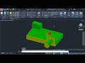 AutoCAD 3D Basic Tutorial for Beginners - 1