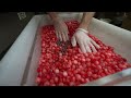 ASMR Making Cranberry Drop Candy (no talking)