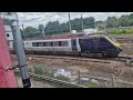 Cross Country 221114 EX Avanti Departs York with 1432 (10L) to Edinburgh 29/6/24