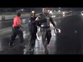 Kawasaki Zx14 motorcycle wheelie crash at Nhdro Indy 2017