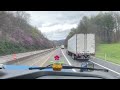 The journey of a Plastic Flower on a truck.