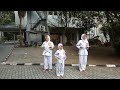 Kids silat performance rehearsal,#perisai putih, 3 srikandi PP jaktim