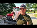 Storing Hay Differently this Year.  Wrapping Hay Bales & Planting Seed for Silage Experiment.