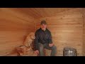 DIY Outdoor Sauna Build
