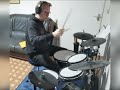 Bon Jovi -  Livin' on a Prayer -- DrumCover (1 year playing drums) - E-Set: XDRUM DD-650