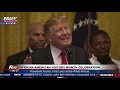 AFRICAN-AMERICAN HISTORY MONTH CELEBRATION: Pres. Trump, First Lady Attend at the White House (FNN)