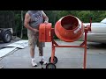 Harbor Freight Cement Mixer Assembly