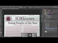 Tutorial:How To Make An Awesome Newspaper Template | Part 3 Tweaking And Final Changes