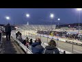 Action from grandstands at the Martinsville Speedway 2020 Xfinity 500 NASCAR Cup Series Race