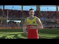 Last round + finals W1 Gold Coast Suns coach #9 AFL 23