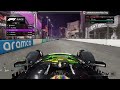 F1 23 - 100% Race Las Vegas in Hamilton's Mercedes