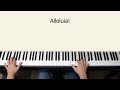 All Creatures of Our God and King - piano instrumental hymn with lyrics