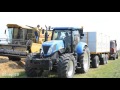 New Holland TX 34 + New Holland T7040 || Trebbiatura Frumento || By Edoagri20