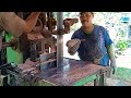 The most beautiful process in sawmilling | Mahogany Sawing.