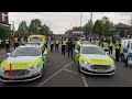 Footage captures first minutes of Leeds riots as cops surrounded by huge mob in Harehills