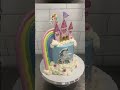 FAIRY CASTLE CAKE! Cake decorating video