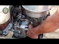 Tapped adjusting of 20-HP China diesel engine.|Head valve clearance |Injector timing.