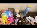 July - August empties | use what you have | declutter | No buy | no spend