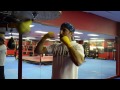 How to hit the speed bag. Speedbag for beginners.