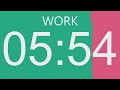 Pomodoro Technique - Tekniği 2 x 2,5 h = 5 work + 30 min Break + 5 work