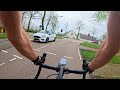Europe cycling tour:  4K 60fps Full Ride from Utrecht to Amersfoort 🇳🇱