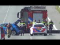 [spoedtransport!!!]  ernstig ongeval op de a16 bij Dordrecht!!
