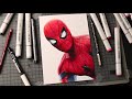 Drawing Spider-Man: Far From Home