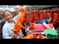 Not Less Than 10000 Roast Pork Sold In Early Morning In Phnom Penh - Cambodia Street Food