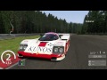Assetto Corsa: Lap with the Porsche 962 C Long tail at Norschleife