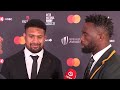 Savea, Kolisi embrace ‘special friendship' after Rugby World Cup final | 1News