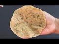 Jowar Flour Garlic Paratha With Liquid Dough - No Rolling - No Kneading Paratha - No Maida/No Wheat