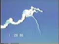 Space Shuttle Challenger Explosion - VHS Videotape - NEW ANGLE