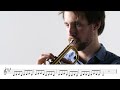 20 MINUTE Warm Up for Intermediate Trumpet Players 🎺 PLAYALONG