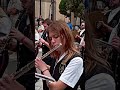 🎵🎵Slovenian National Majorette Team And Band In Valletta Malta#shorts