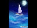 Cool Boat | Watercolor Speedpaint