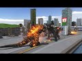 New THERMO NUCLEAR GODZILLA vs MECHAGODZILLA - Roblox Kaiju Arisen