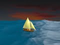 NURBS Sailboat On the Ocean Vid