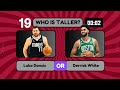 Can You Guess Which Basketball Player Is Taller? | Part 2