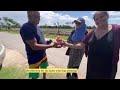 Horse cart ride and toys distribution in Leguan