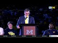 Coach Jim Harbaugh: Michigan National Championship Celebration