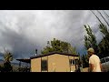 Massive thunderstorm builds while I'm bbq'in for Mothers Day. Gopro 5 black timelapse.