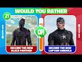🔴Would You Rather Marvel Edition | Marvel Quiz