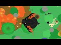 Mope.io MINI MOVIE: LEGENDARY Revenge On TEAMING Trex Army (Funny Mope.io Karma)