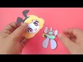 💠(23)How Do You Make a Living Puppet Out Of Paper💠inspired by wasu art doll💠Anime Paper Puppet