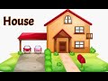 Types of houses | kutcha house and Pucca house| different types of houses | types of houses for kids