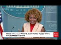 Karine Jean-Pierre Asked Point Blank If Biden & Harris Have Discussed The Vice President Taking Over