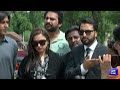 Sanam Javed's first media talk after her release from jail and meeting Imran Khan | Dunya News